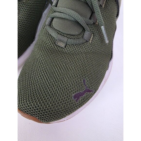 Puma Mens Electron 2.0 Sneaker Forest Green Athletic Running Shoes Size 10 - Picture 6 of 13